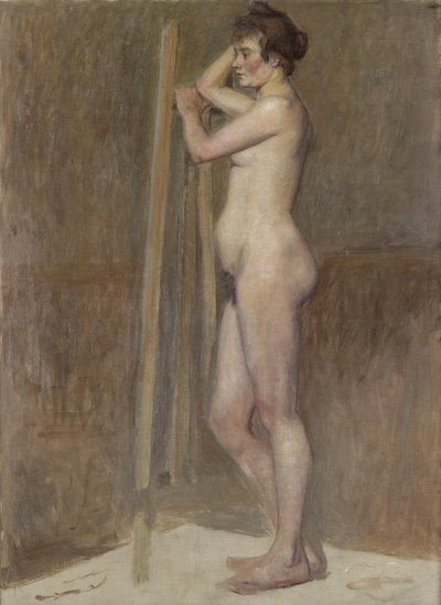 Nude in the Studio by Henri de Toulouse Lautrec